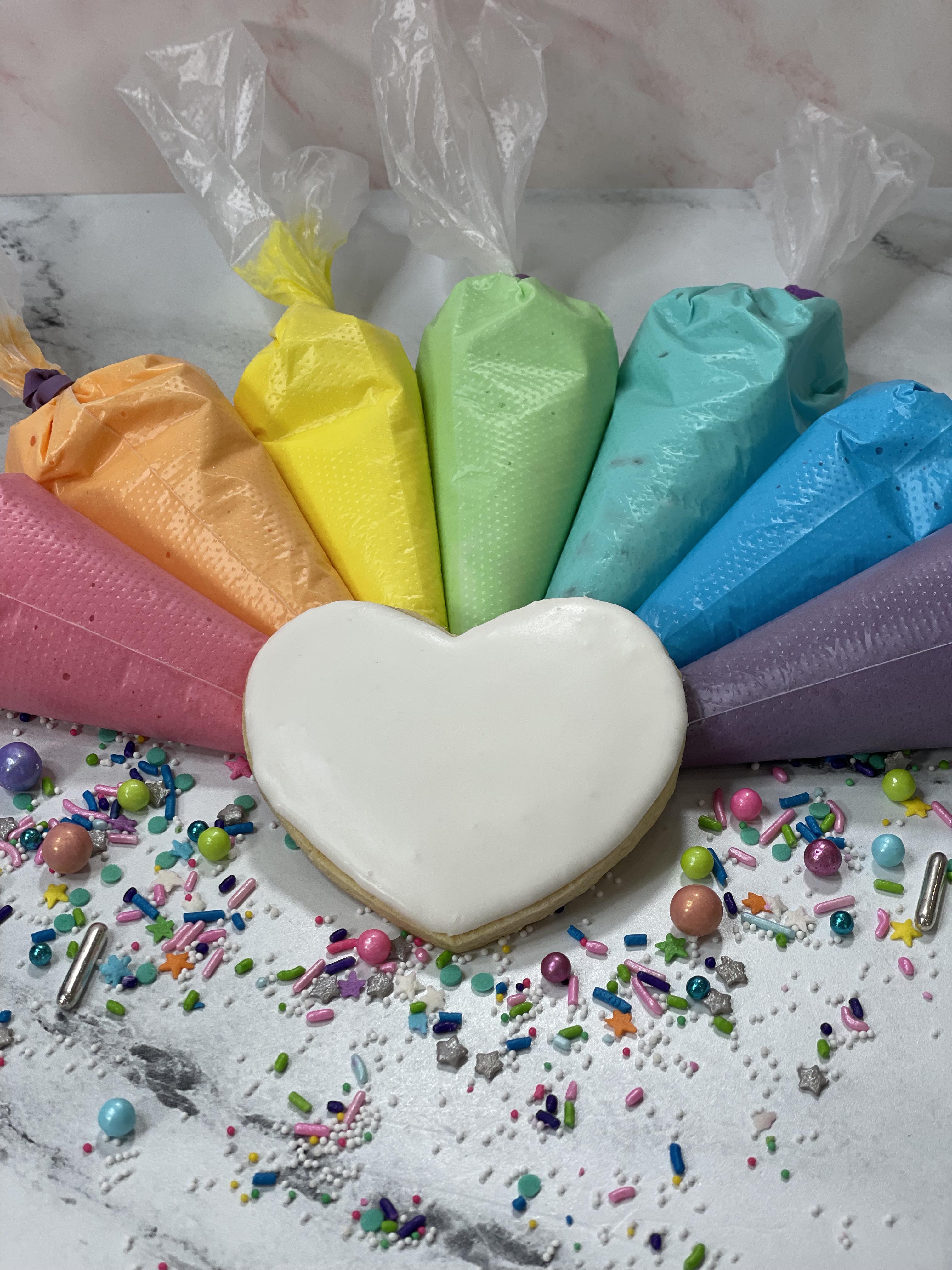 Royal icing with kiss of lemon citrus freshness provides a delicious flavor to decorated cookies and cakes This recipe can be colored in a variety of hues and thinned to the perfect consistency.