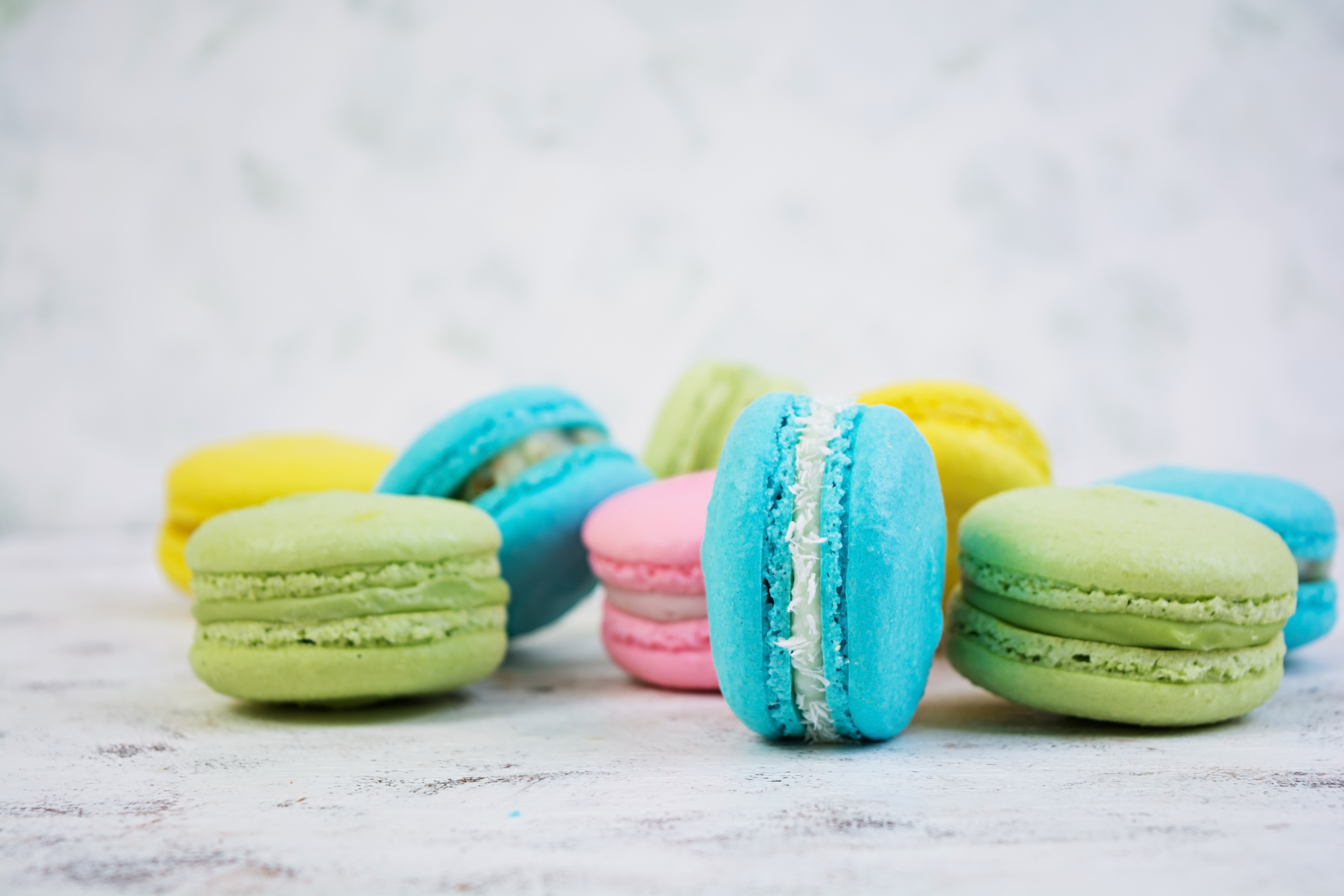 the princess baker shows you how to make macarons and customize them in a variety of different flavors and colors for birthday parties and baby and bridal shower dessert tables