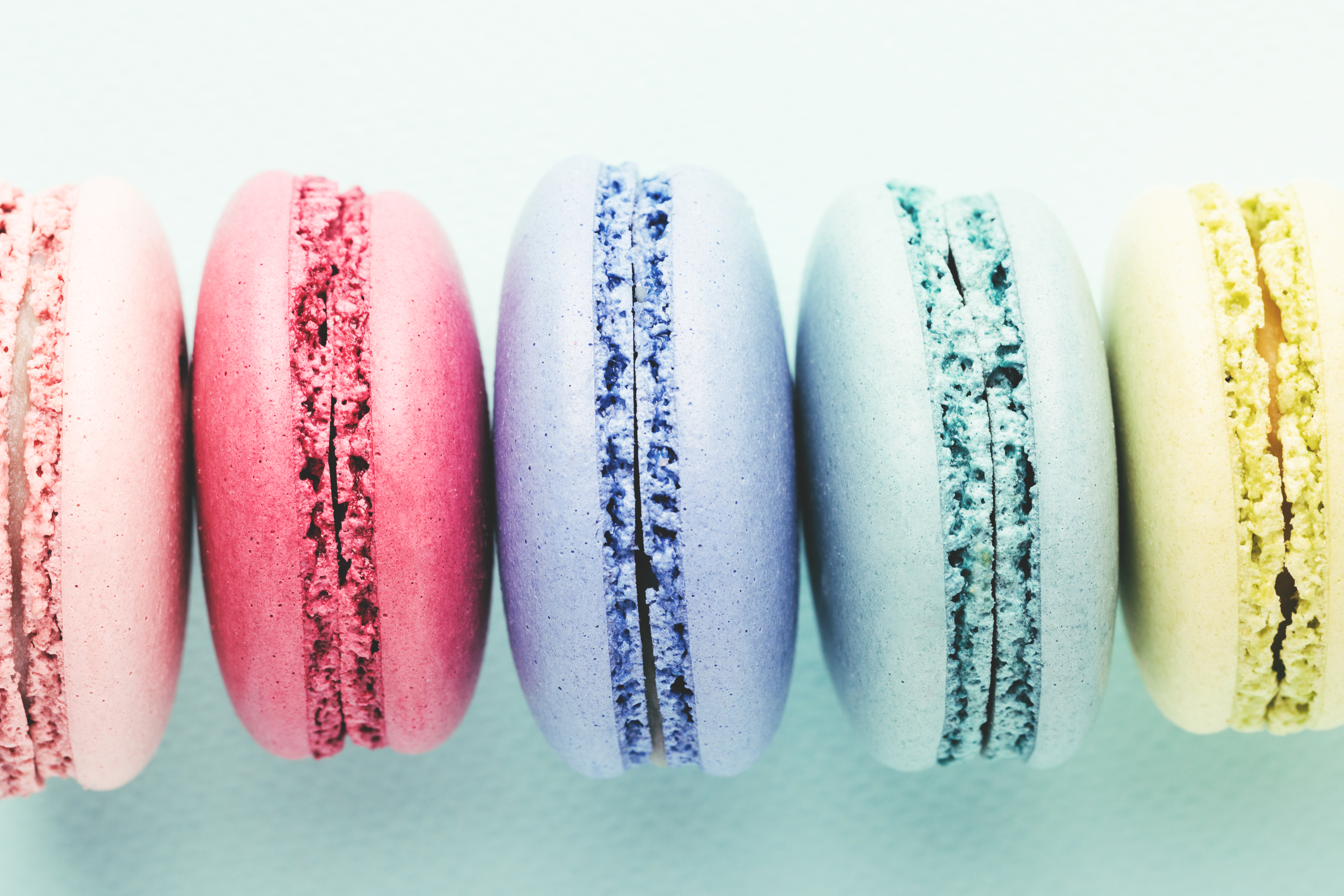 macarons can be colored in every shade either by adding gel color to the meringue or directly into the batter for a more vibrant shade by the princess baker