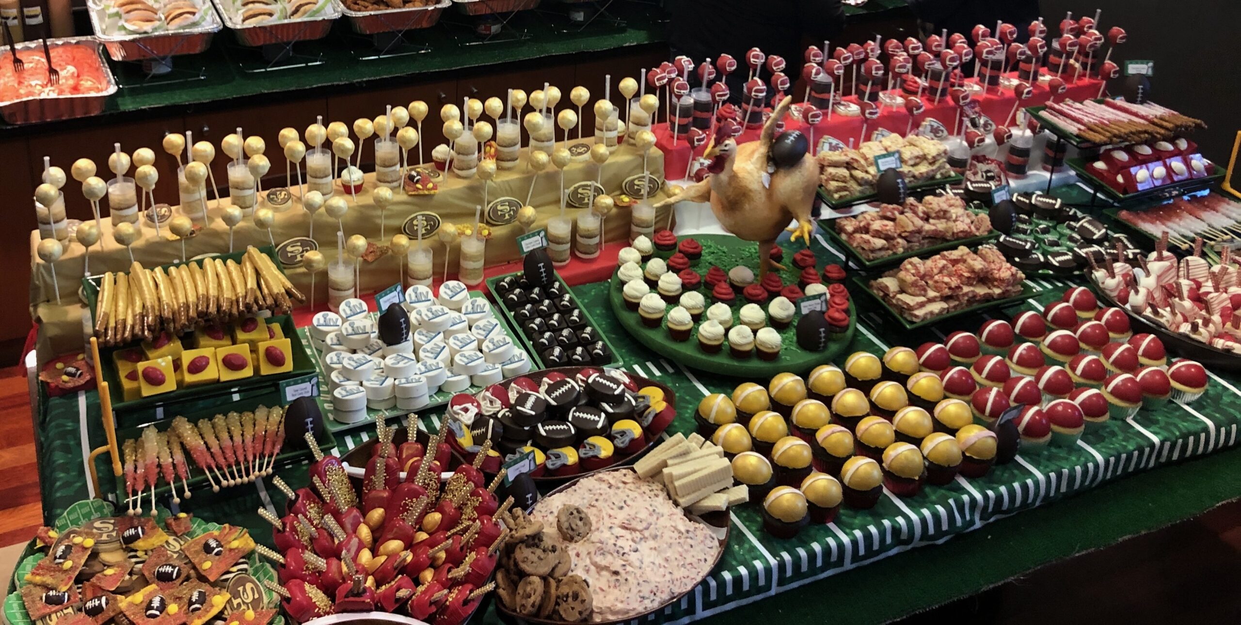 Super Bowl Dessert Table Baking Journey The Princess Baker